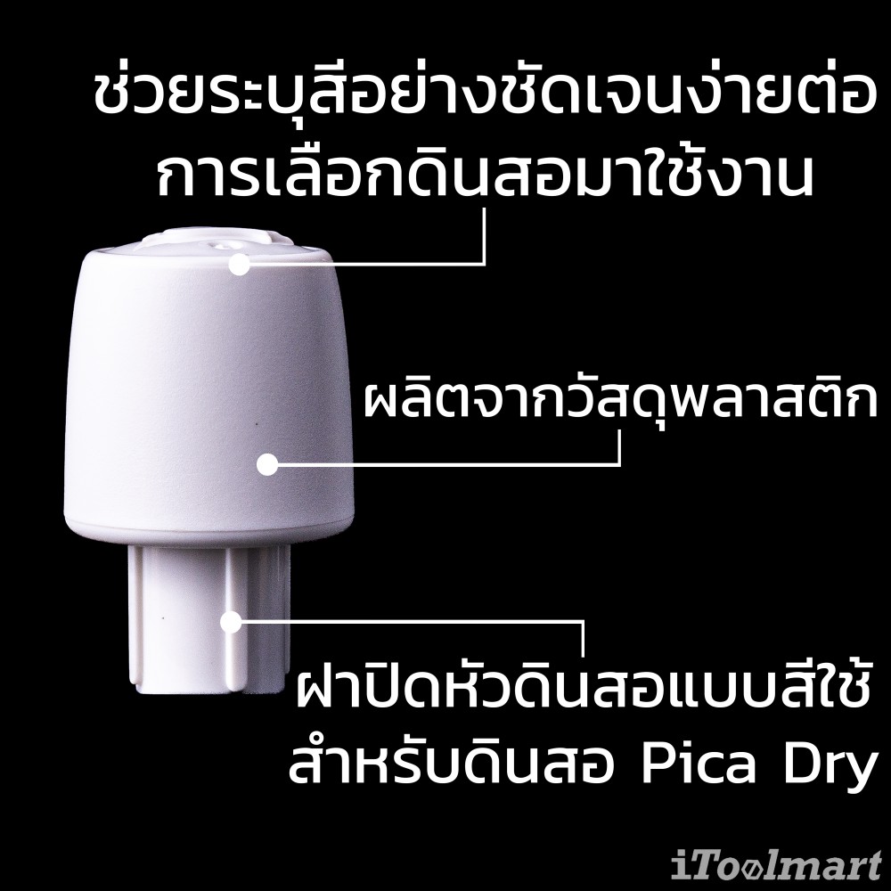 หัวดินสอ Pica 55801 Pica 55801 สำหรับ Pica-Dry ชุด 5 สี