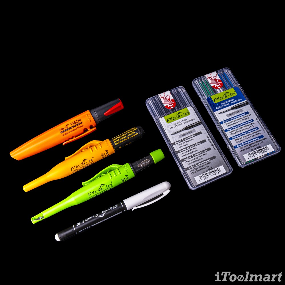  ชุดดินสอช่าง Pica Master-Set Plumber 55020