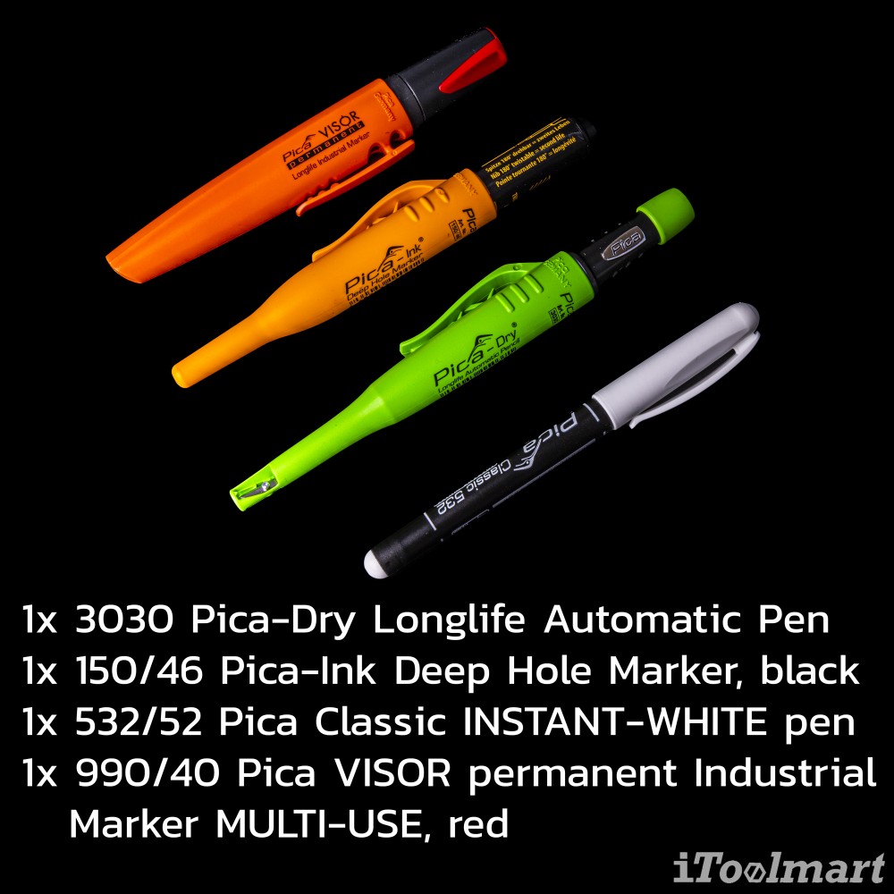  ชุดดินสอช่าง Pica Master-Set Plumber 55020
