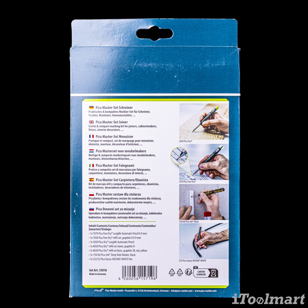 ชุดดินสอช่าง Pica Master-Set Joiner 55010