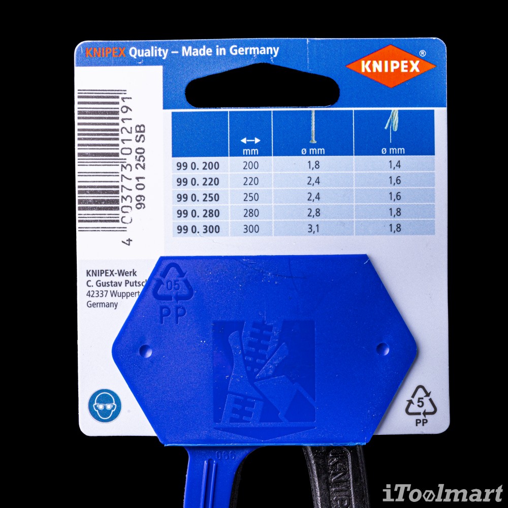 คีมมัดลวด KNIPEX 99 01 250 SB