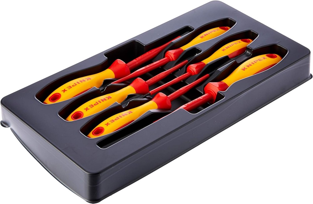 ชุดไขควง หุ้มฉนวน VDE KNIPEX 00 20 12 V04 ชุด 6 ชิ้น