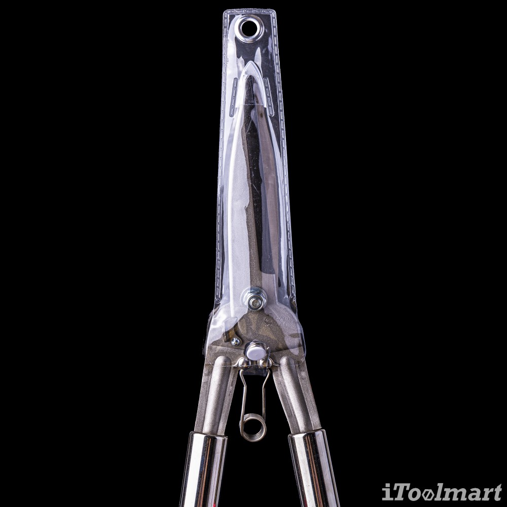 กรรไกรตัดหญ้า Dokan Shibakaru No.0127 Grass Shears ขนาด 150 mm. ใบมีดเยื้อง มีสปริง ใบมีดสแตนเลส