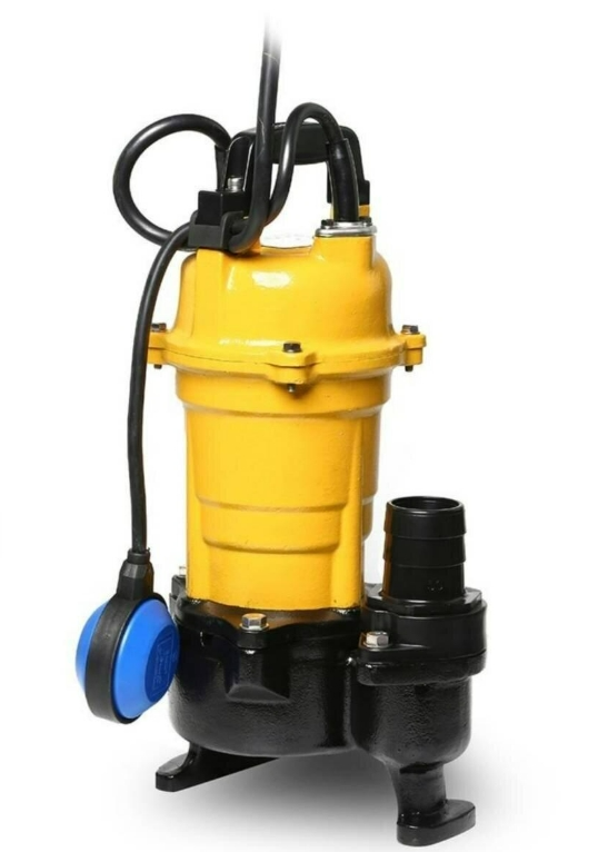ปั๊มแช่ดูดโคลนใบพัด Vortex MITSUBISHI CSP-755TA มีลูกลอย 1HP, ท่อ 3 นิ้ว, ไฟ 3 เฟส, 380 โวลต์