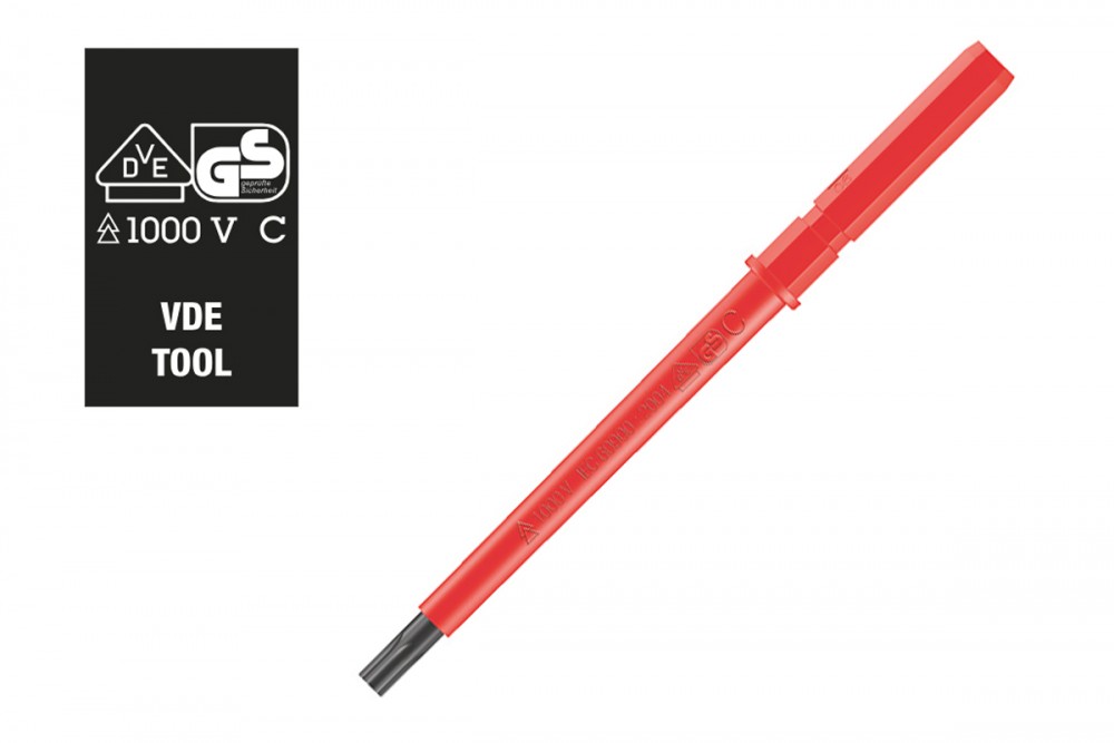 ใบมีดไขควง Kraftform Kompakt VDE 67 i TORX®, TX 8 x 154 มม. 05003431001