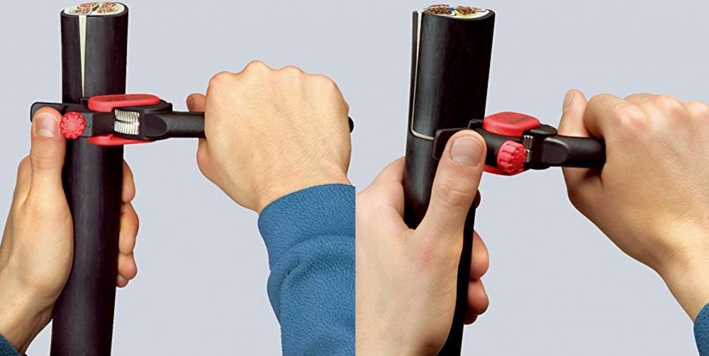 คีมปอกสายไฟกลม KNIPEX 16 40 150 ขนาด 150 มม.