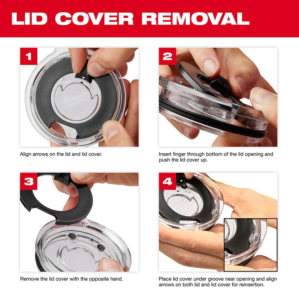 แก้วเก็บความเย็น PACKOUT™ MILWAUKEE 48-22-8392R ขนาด 20 ออนซ์