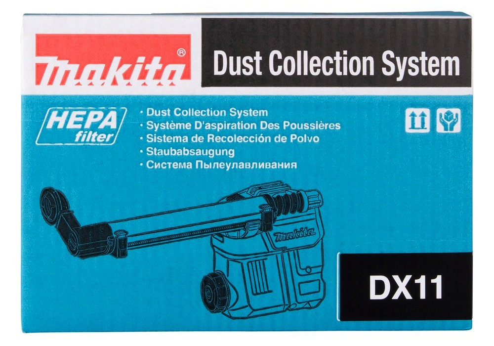 ชุดระบบดูดฝุ่น MAKITA DX11 Dust Extraction Set สำหรับสว่านโรตารี่ HR009G