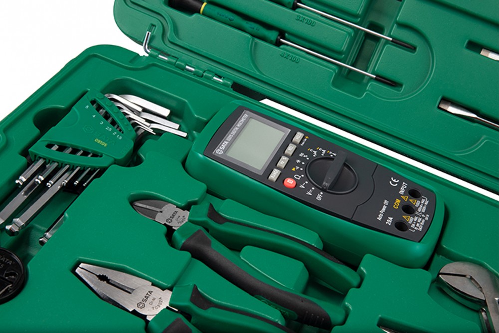 ชุดเครื่องมือช่างโทรคมนาคม สื่อสาร SATA 09535 จำนวน 53 ชิ้น