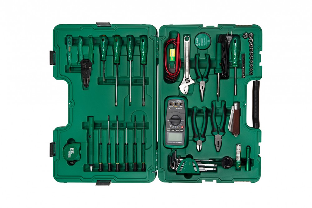 ชุดเครื่องมือช่างโทรคมนาคม สื่อสาร SATA 09535 จำนวน 53 ชิ้น