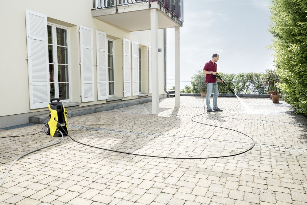 สายฉีดน้ำแรงดันสูง Karcher H 9 Q Quick Connect ความยาว 9 เมตร 2.641-721.0 สำหรับเครื่องฉีดน้ำแรงดันสูง K2 - K7