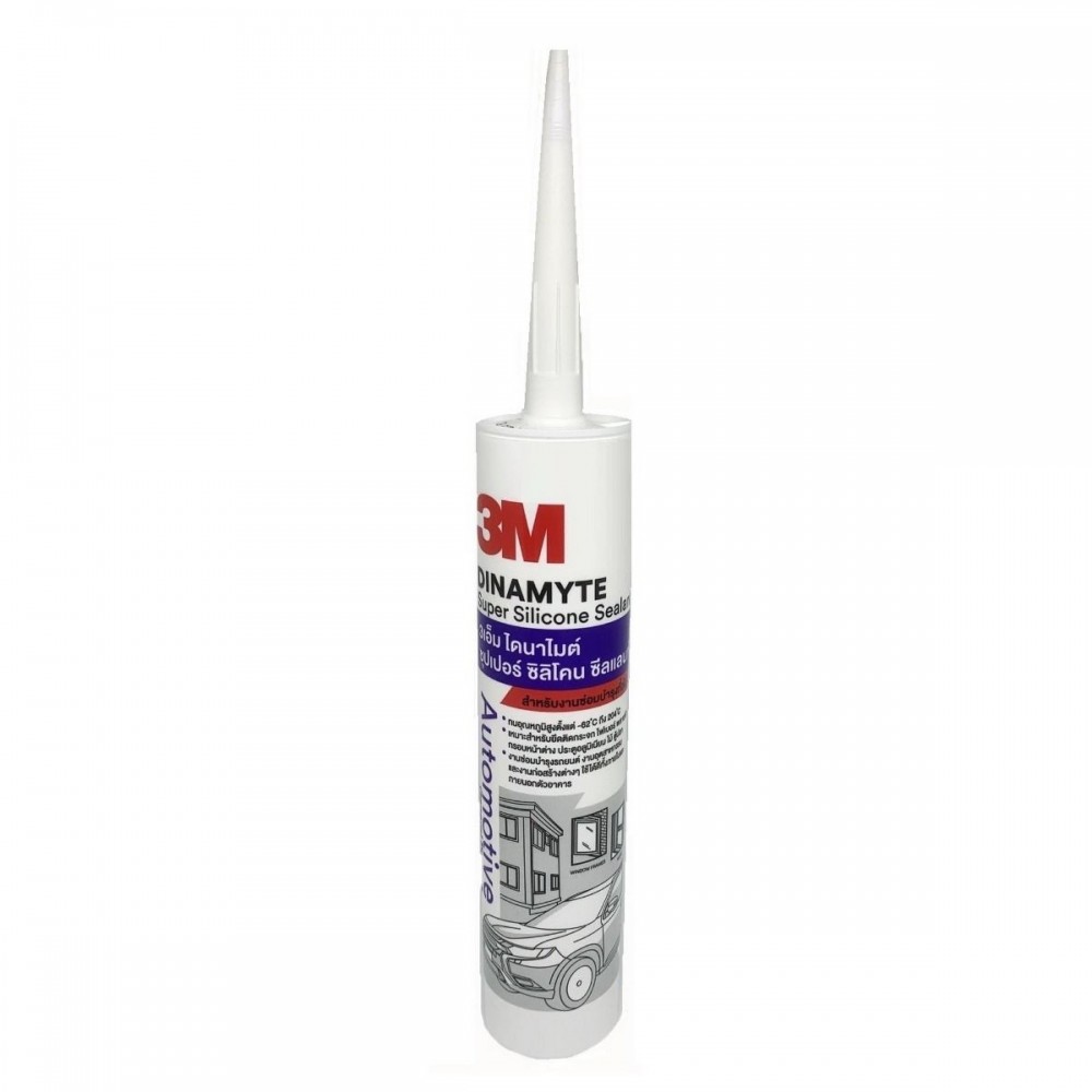 กาวซิลิโคน สีขาว 3M 8501 ขนาด 280 มล.