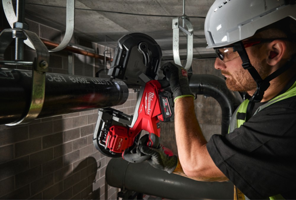 เลื่อยสายพานไร้สาย milwaukee M18 FBS125 ขนาด 125 มม. (ตัวเปล่า)
