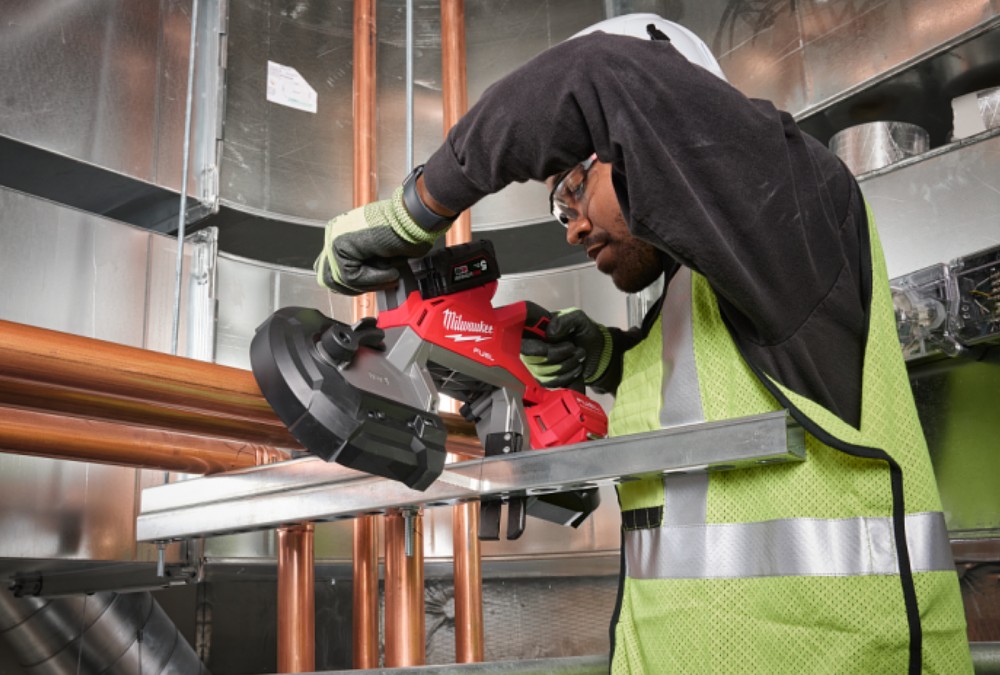เลื่อยสายพานไร้สาย milwaukee M18 FBS125 ขนาด 125 มม. (ตัวเปล่า)