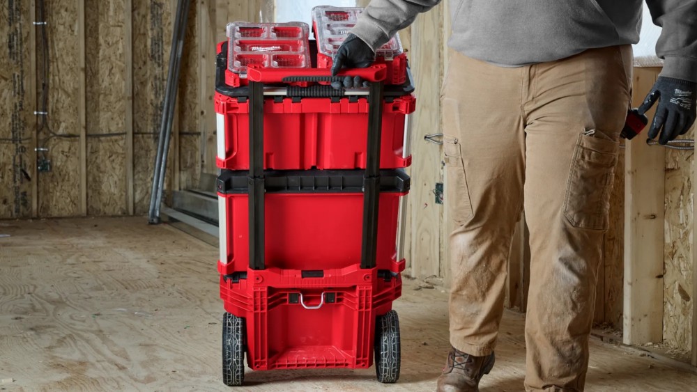 กล่องเครื่องมือ MILWAUKEE 48-22-8427 PACKOUT™ Rolling Tool Box