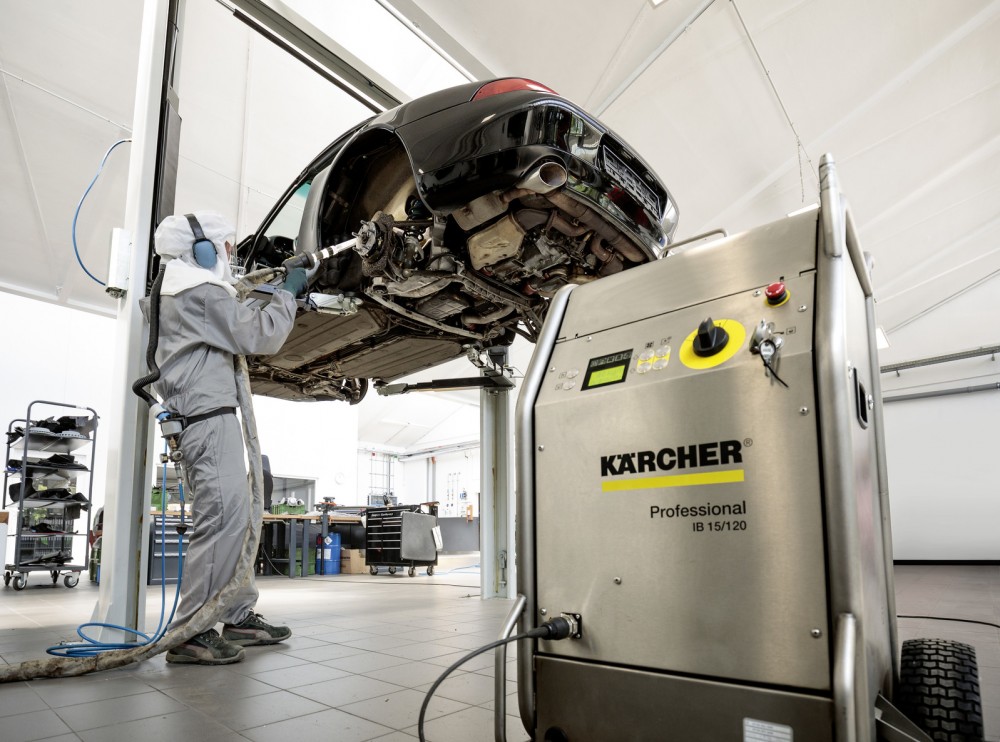 เครื่องทำความสะอาดน้ำแข็งแห้ง KARCHER IB 15/120 *EU 1.574-104.0