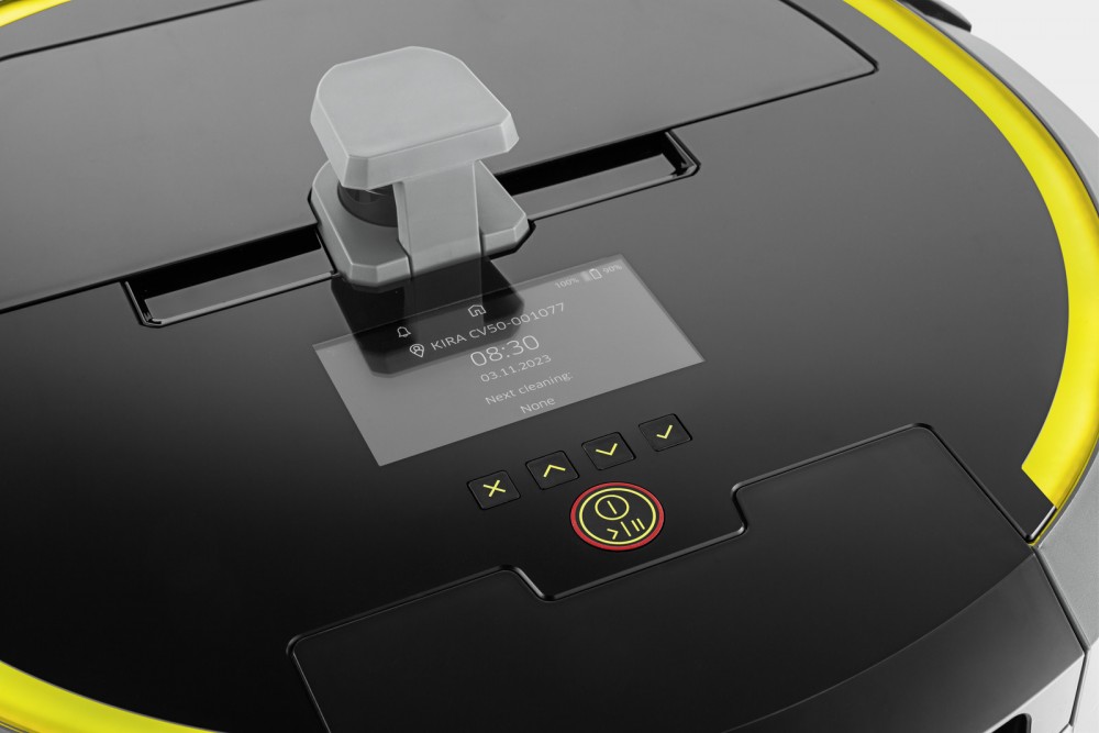 หุ่นยนต์ดูดฝุ่น KARCHER KIRA CV 50 Bp *INT Complete Set
