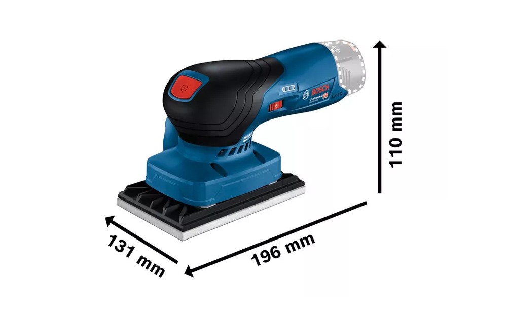 เครื่องขัดกระดาษทรายสายพาน BOSCH GSS 12V 13 Professional 06019L0001