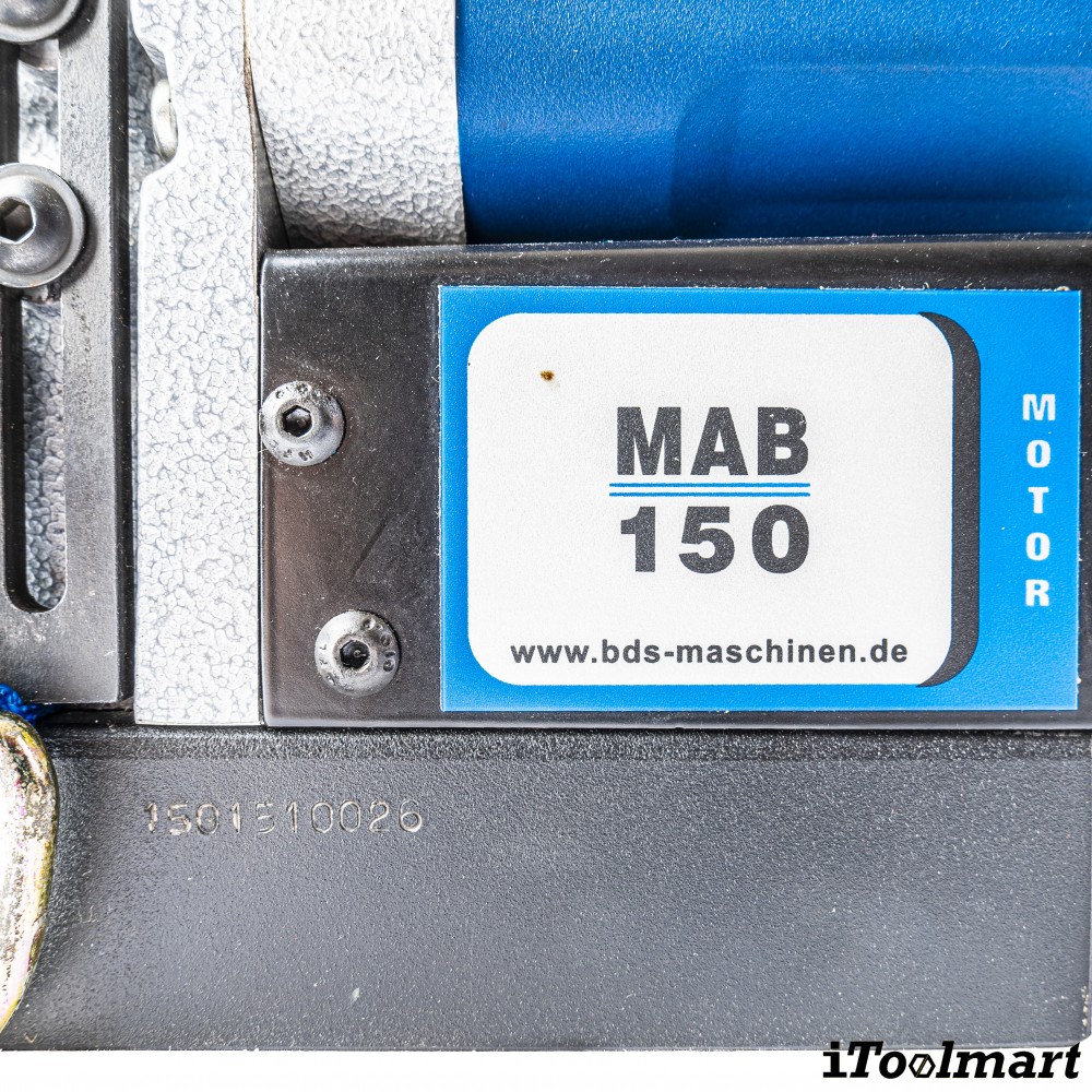 สว่านแท่นแม่เหล็ก BDS MAB 150 P มอเตอร์กำลังไฟ 1080W 230V