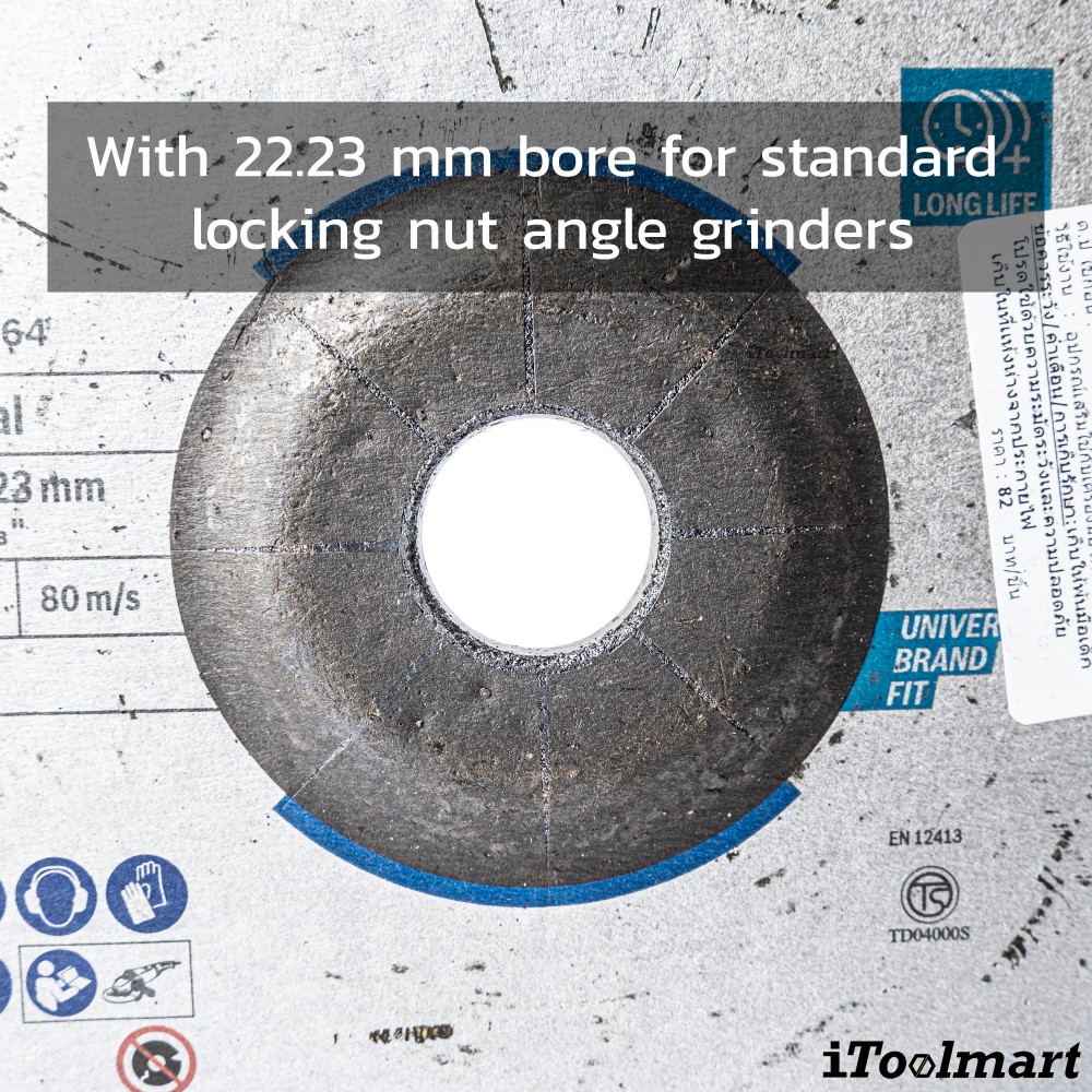 ใบเจียร BOSCH ขนาด 7 นิ้ว 180x6x22 2 mm 