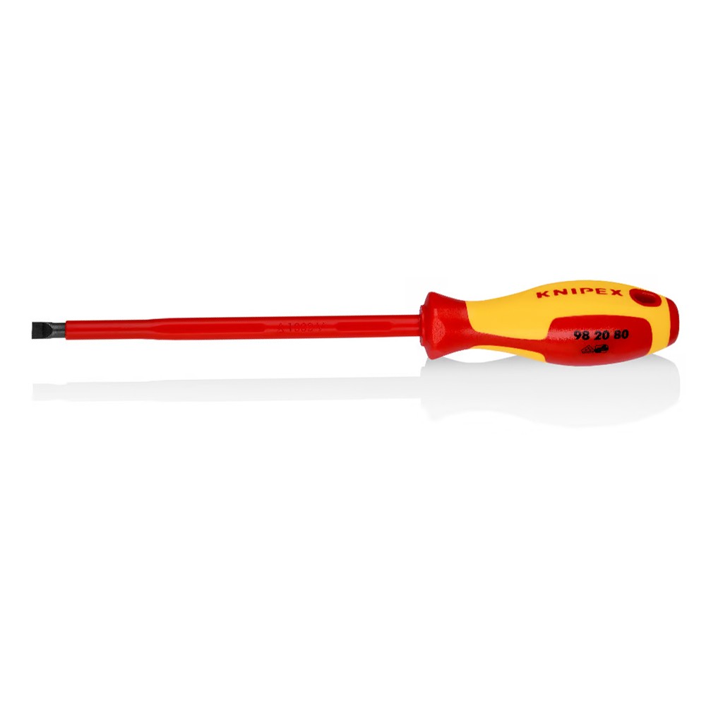 ไขควงปากแบน KNIPEX 98 20 80 SCDR 5 16   7  ความยาว 295 มม 