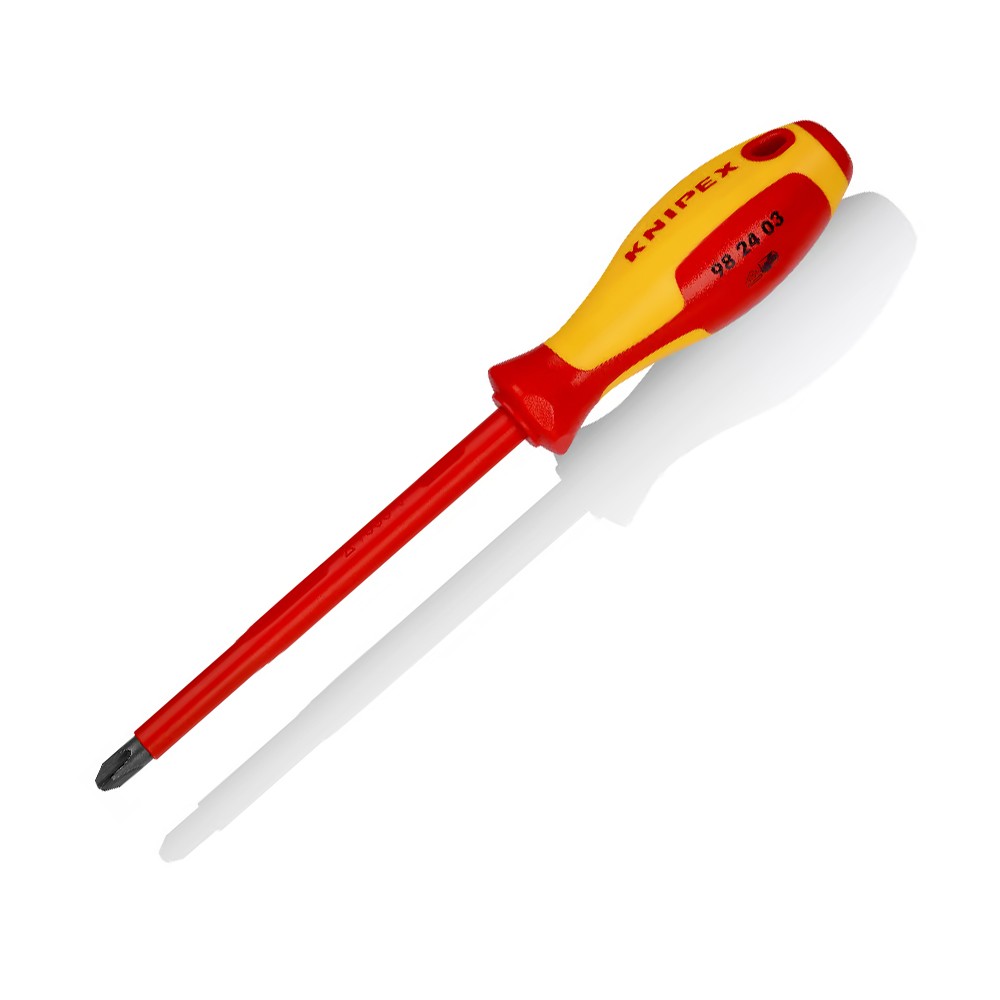 ไขควง VDE หุ้มฉนวน KNIPEX Phillips 98 24 03 ขนาด 270 mm 