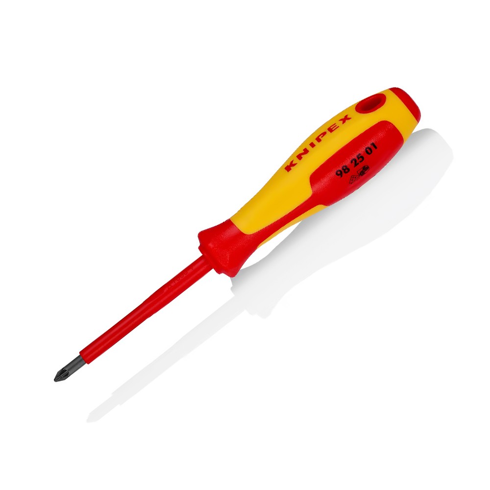 ไขควง VDE หุ้มฉนวน KNIPEX Phillips 98 25 01 ขนาด 187 mm 