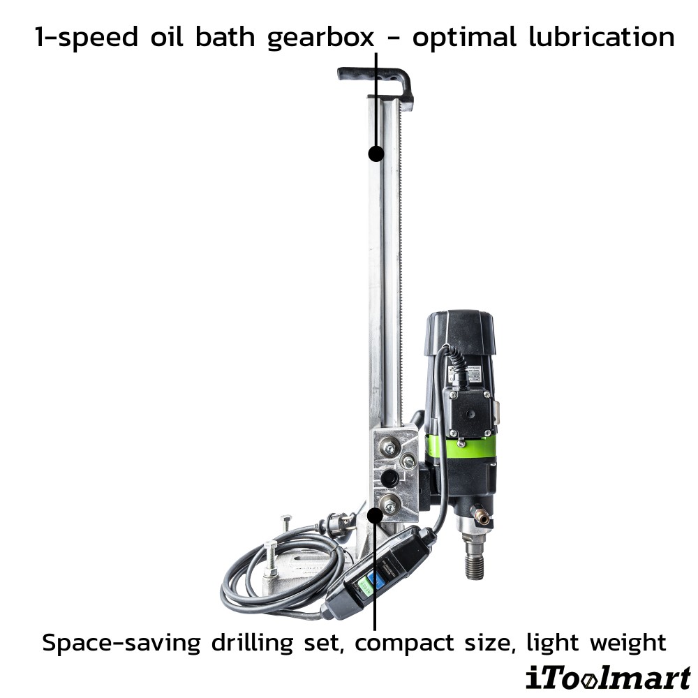 เครื่องเจาะคอริ่ง  เจาะปูน  EIBENSTOCK DRILL DB200 การเจาะสูงสุด 200 มม   ไม่รวมดอก 