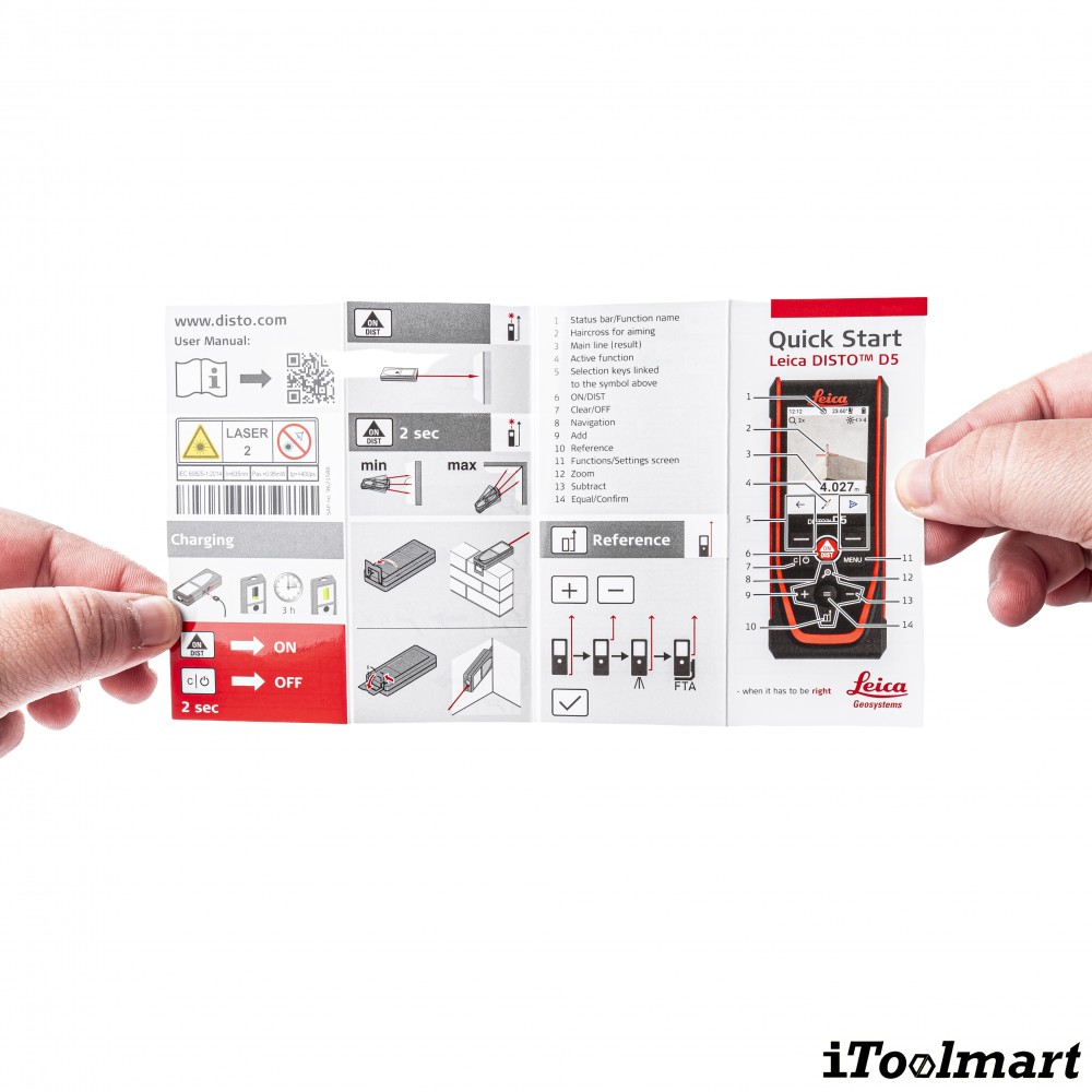 เครื่องวัดระยะ Leica DISTO D5