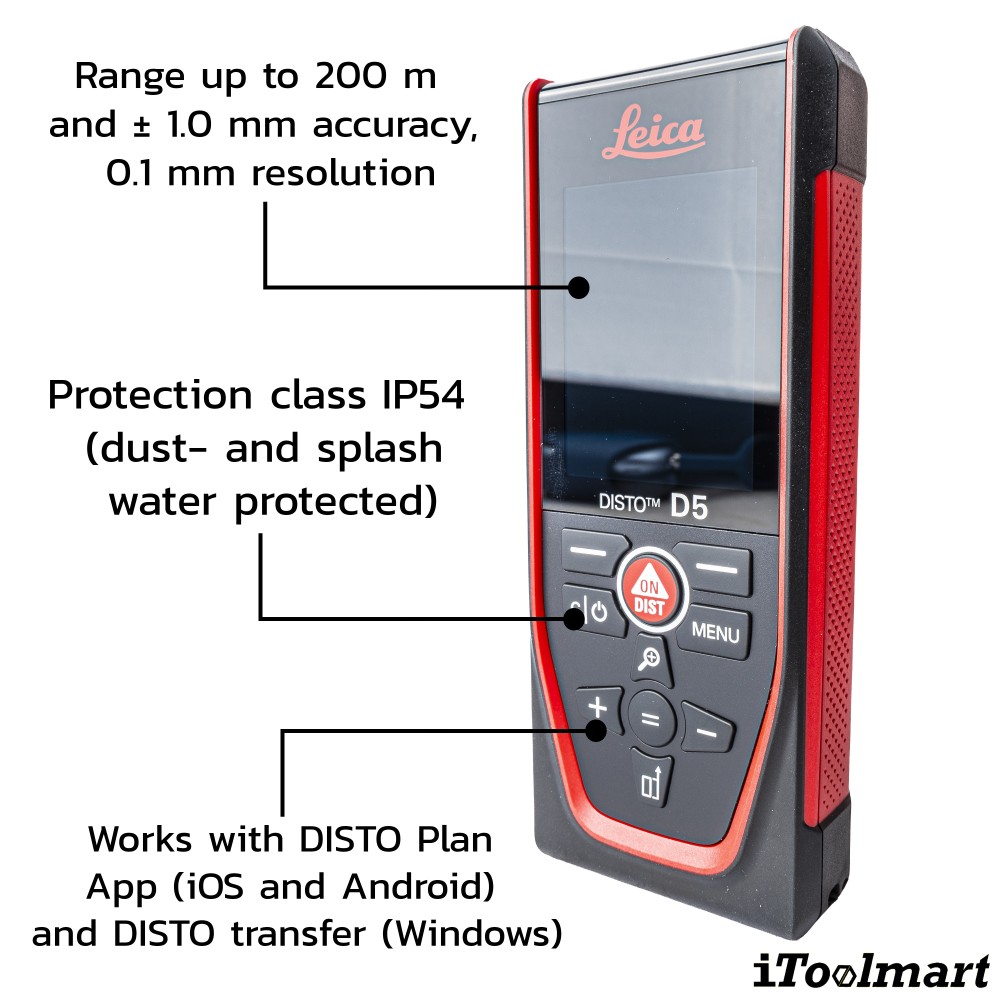 เครื่องวัดระยะ Leica DISTO D5