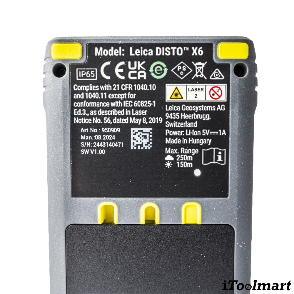เครื่องวัดระยะ Leica DISTO X6