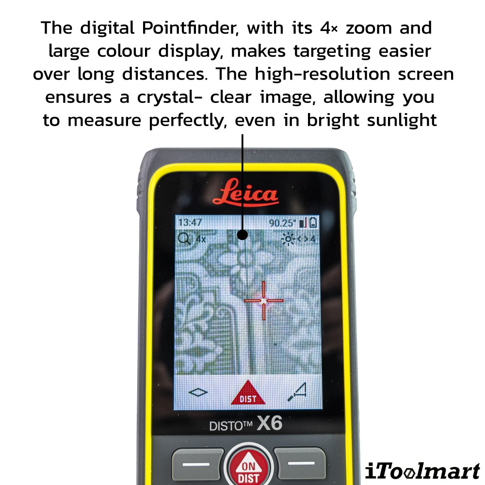 เครื่องวัดระยะ Leica DISTO X6
