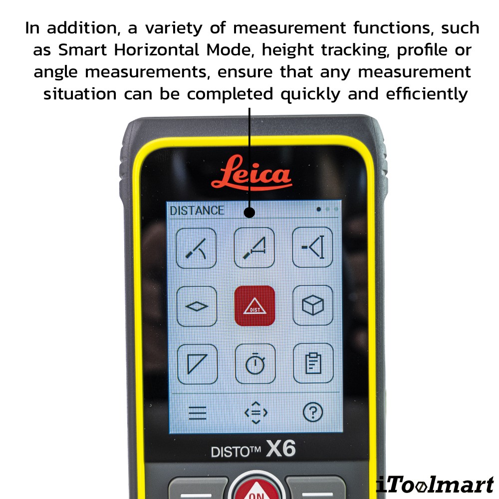 เครื่องวัดระยะ Leica DISTO X6