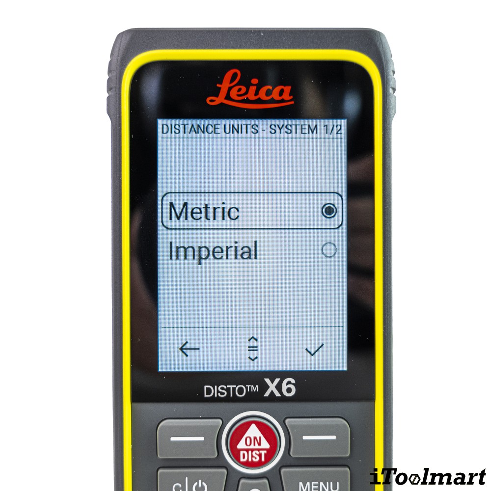 เครื่องวัดระยะ Leica DISTO X6