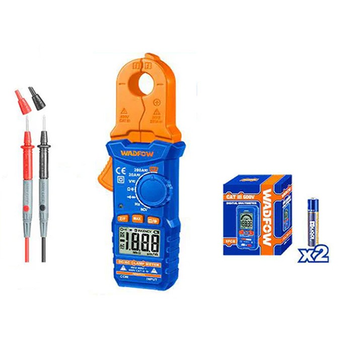 แคลมป์มิเตอร์ DC AC 200A WADFOW WDM65015