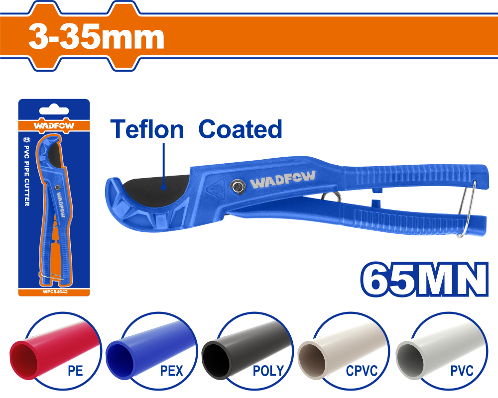 คัดเตอร์ตัดท่อ 3 35mm WADFOW WPC54636