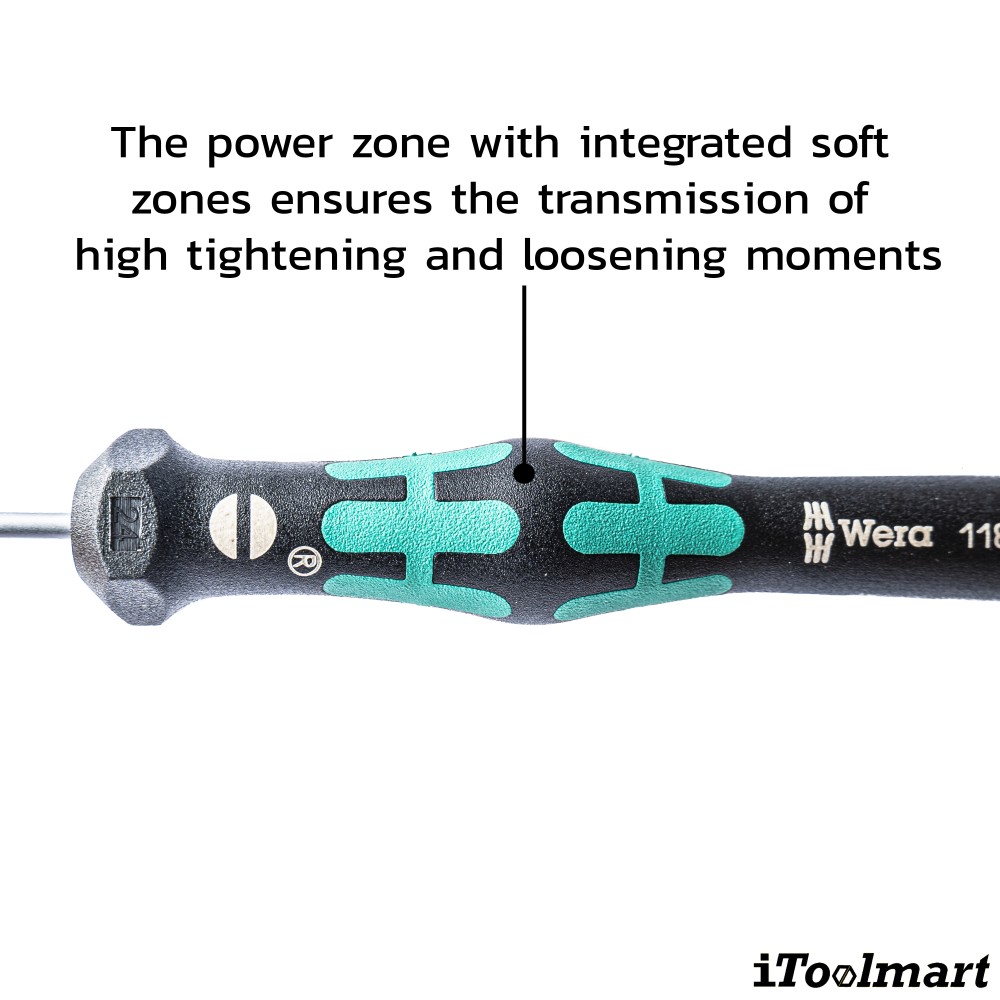ไขควงปากแบน Wera Screwdriver 2035 05118002001 ขนาด 0 23x1 5x40  mm
