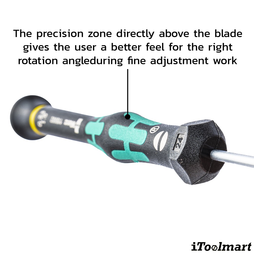 ไขควงปากแบน Wera Screwdriver 2035 05118002001 ขนาด 0 23x1 5x40  mm