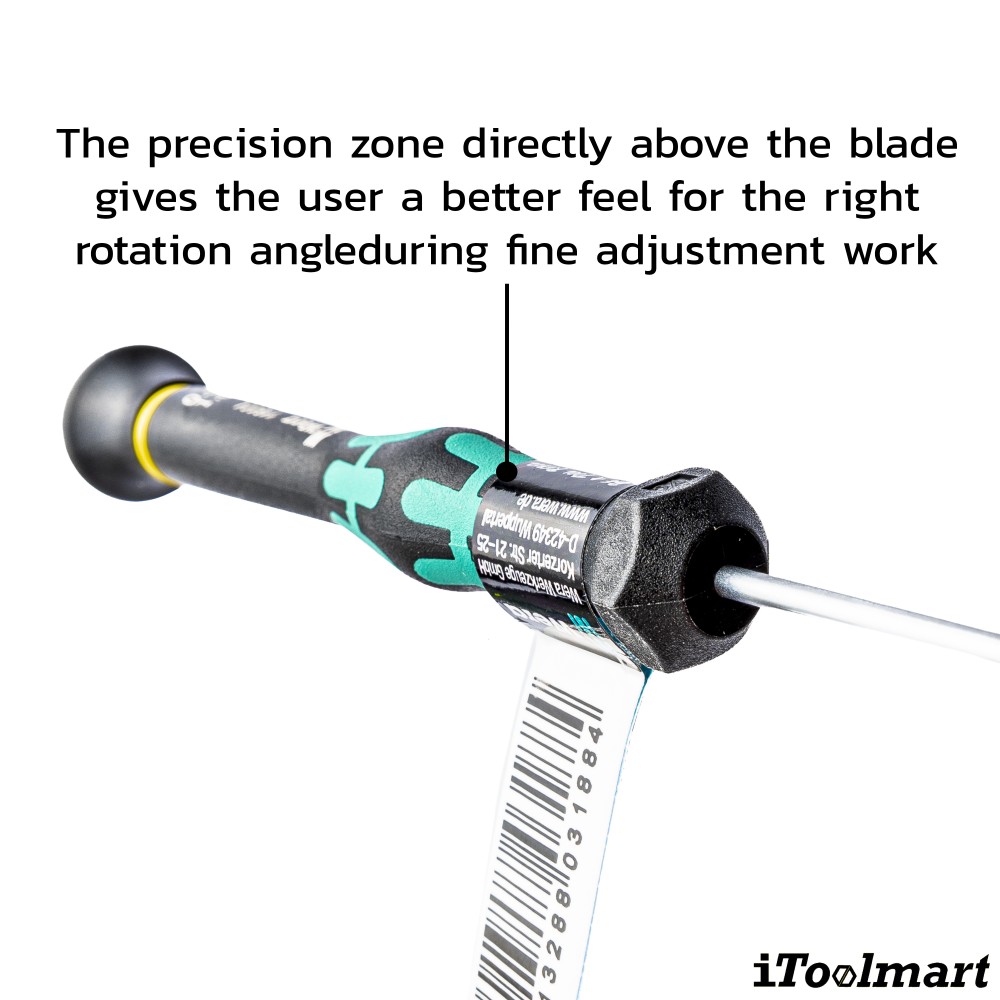 ไขควงปากแบน Wera Screwdriver 2035 05118004001 ขนาด 0 30x1 8x60  mm