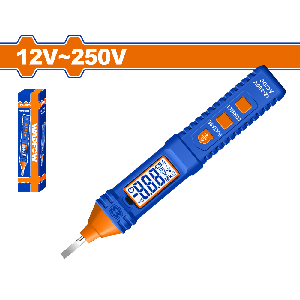 ปากกาวัดแรงดันไฟฟ้า WADFOW 12 250V WTP4501
