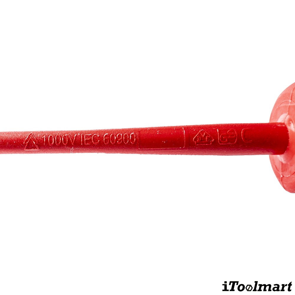 ไขควงปากแบน สแตนเลส Wera Kraftform 3160 i VDE 05022729001 ขนาด 0 5 mm    ยาว 80 mm 