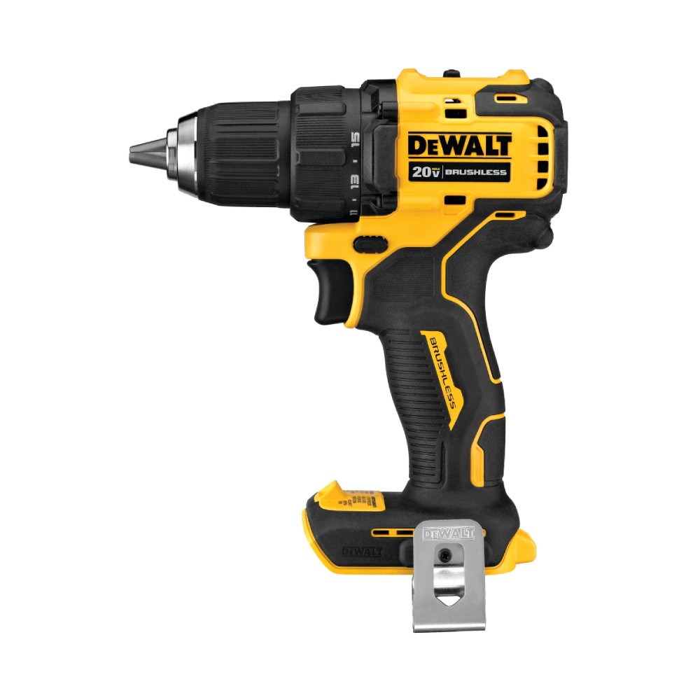 สว่านไร้สาย DEWALT&nbsp;DCD708N-KR 20V Max มอเตอร์ไร้แปรงถ่าน ขนาด 13 มม. (เครื่องเปล่า)