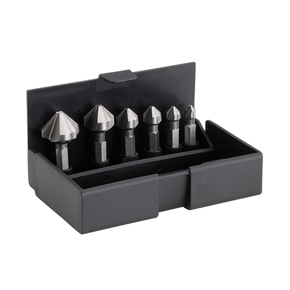 ชุดซ่อมเกลียว Volkel 67300 Countersink-bits M5 - M12 ขนาด 6.3 - 20.5 มม. (6 ชิ้น)