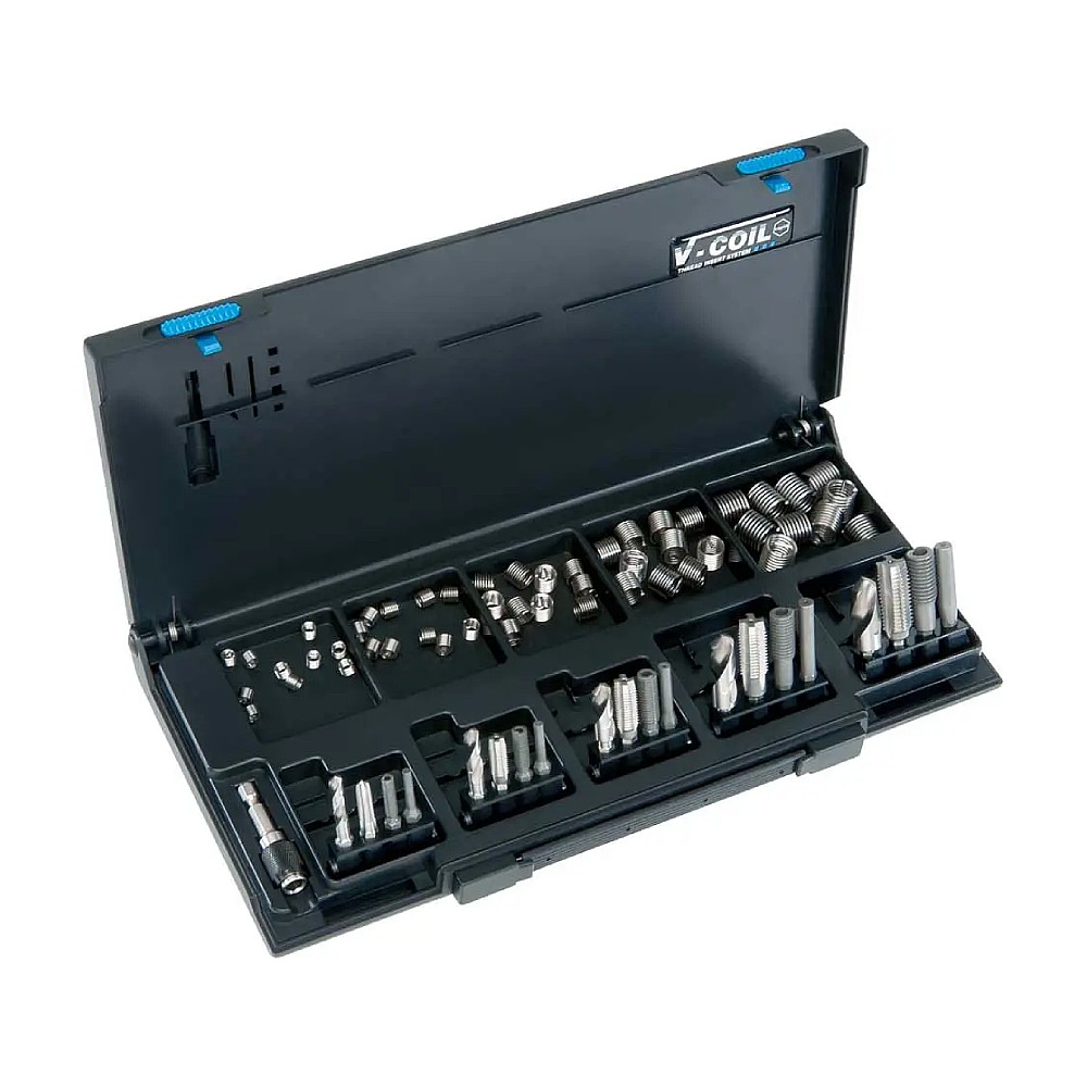 ชุดซ่อมเกลียว V-COIL Rapid 04381 VC381 M5 - M12 ก้านหกเหลี่ยม (1/4 นิ้ว)