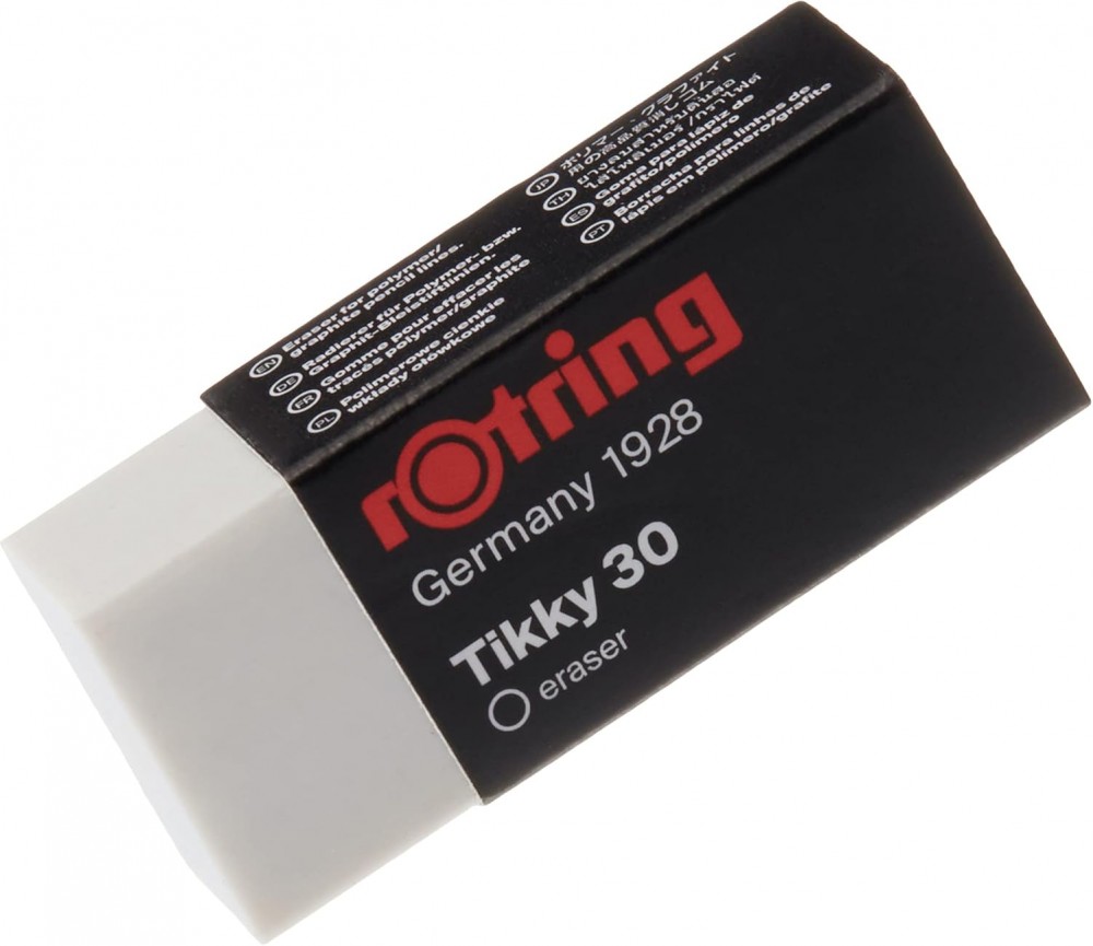 ยางลบ Rotring Tikky 30 Eraser ลบสะอาด ไม่กินเนื้อกระดาษ (S0234101)