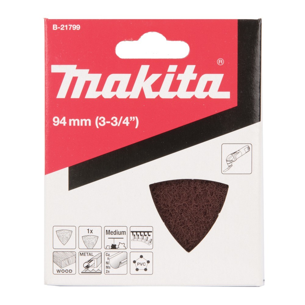 แผ่นใยขัดระดับกลาง Makita B 21799 เบอร์ 280  1 แผ่น ชุด 
