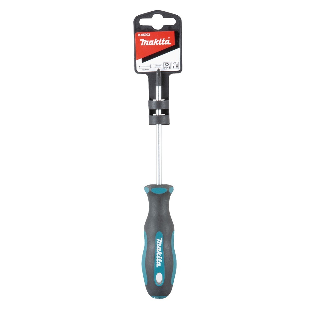 ไขควงหัวแม่เหล็ก Makita B 65903 PH1 ยาว 100 มม 