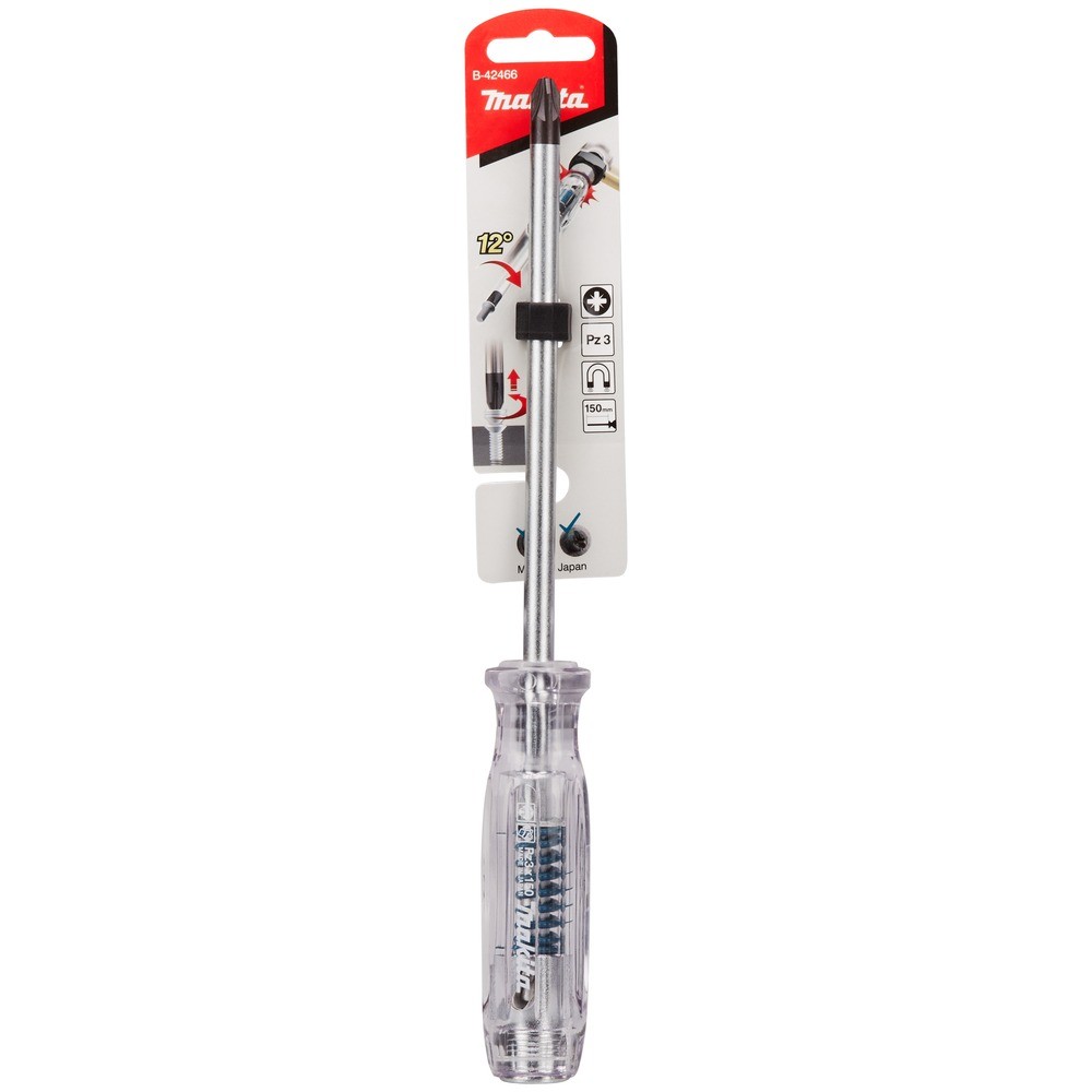 ไขควงตีขันสกรูหัวแม่เหล็ก Makita B 42466 PZ3 ยาว 150 มม 