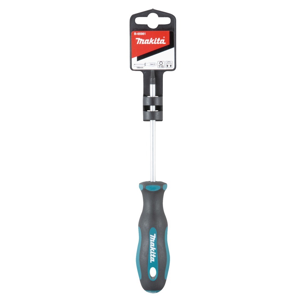 ไขควงหัวแม่เหล็ก Makita B 65981 Torx T15 ยาว 100 มม 