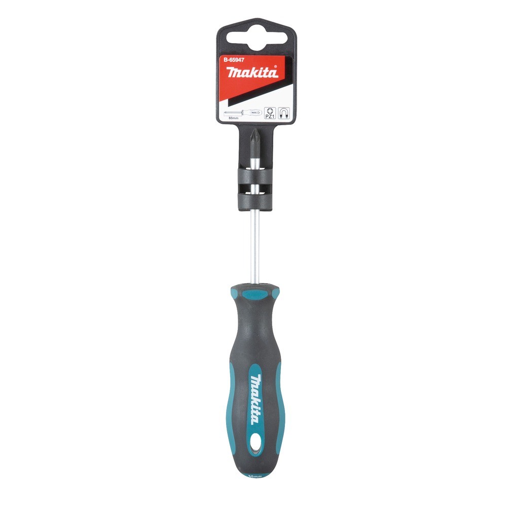 ไขควงหัวแม่เหล็ก Makita B 65947 PZ1 ยาว 80 มม 